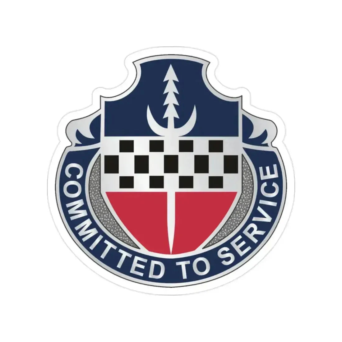 15 Personnel Services Battalion (U.S. Army) Transparent STICKER Die-Cut Vinyl Decal 2 Inch - The Sticker Space