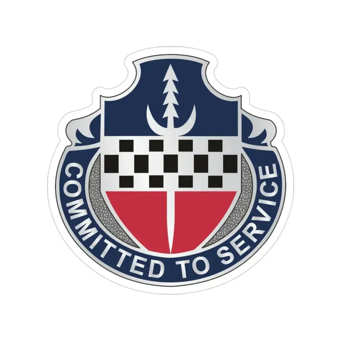 15 Personnel Services Battalion (U.S. Army) Transparent STICKER Die-Cut Vinyl Decal 3 Inch - The Sticker Space