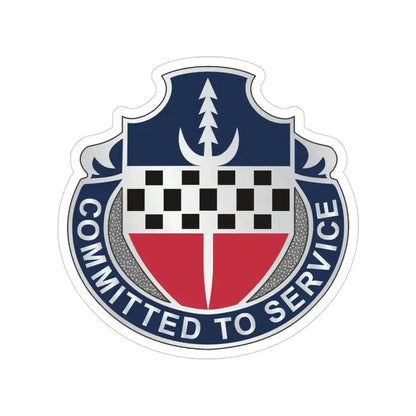 15 Personnel Services Battalion (U.S. Army) Transparent STICKER Die-Cut Vinyl Decal 4 Inch - The Sticker Space