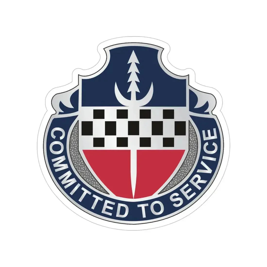 15 Personnel Services Battalion (U.S. Army) Transparent STICKER Die-Cut Vinyl Decal - The Sticker Space