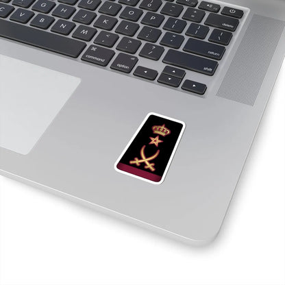 15. QENF LG (Qatar) (Military Rank) STICKER Vinyl Kiss-Cut Decal - The Sticker Space
