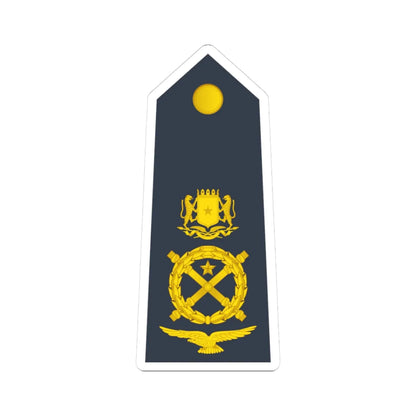 15 Somali Air Force MG (Mali) (Military Rank) STICKER Vinyl Kiss-Cut Decal 3 Inch White - The Sticker Space