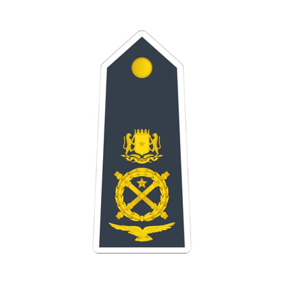 15 Somali Air Force MG (Mali) (Military Rank) STICKER Vinyl Kiss-Cut Decal 4 Inch White - The Sticker Space