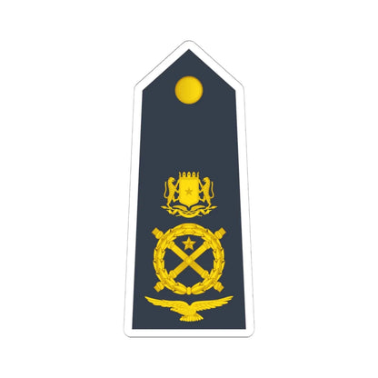 15 Somali Air Force MG (Mali) (Military Rank) STICKER Vinyl Kiss-Cut Decal 6 Inch White - The Sticker Space