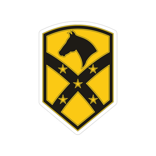 15 Sustainment Brigade (U.S. Army) Transparent STICKER Die-Cut Vinyl Decal-6 Inch-The Sticker Space