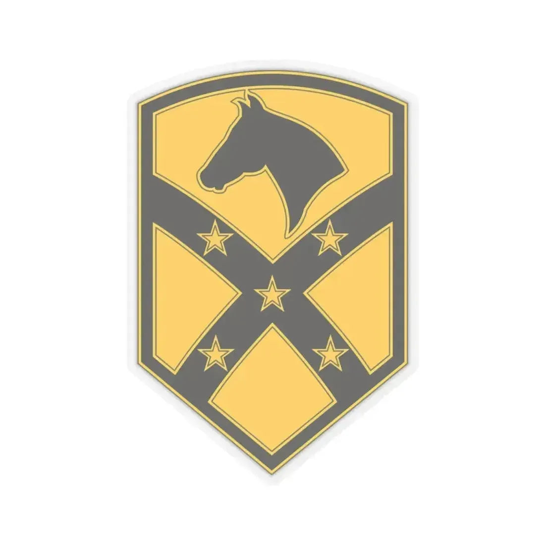 15 Sustainment Brigade (U.S. Army) STICKER Vinyl Kiss-Cut Decal 4 Inch Transparent - The Sticker Space