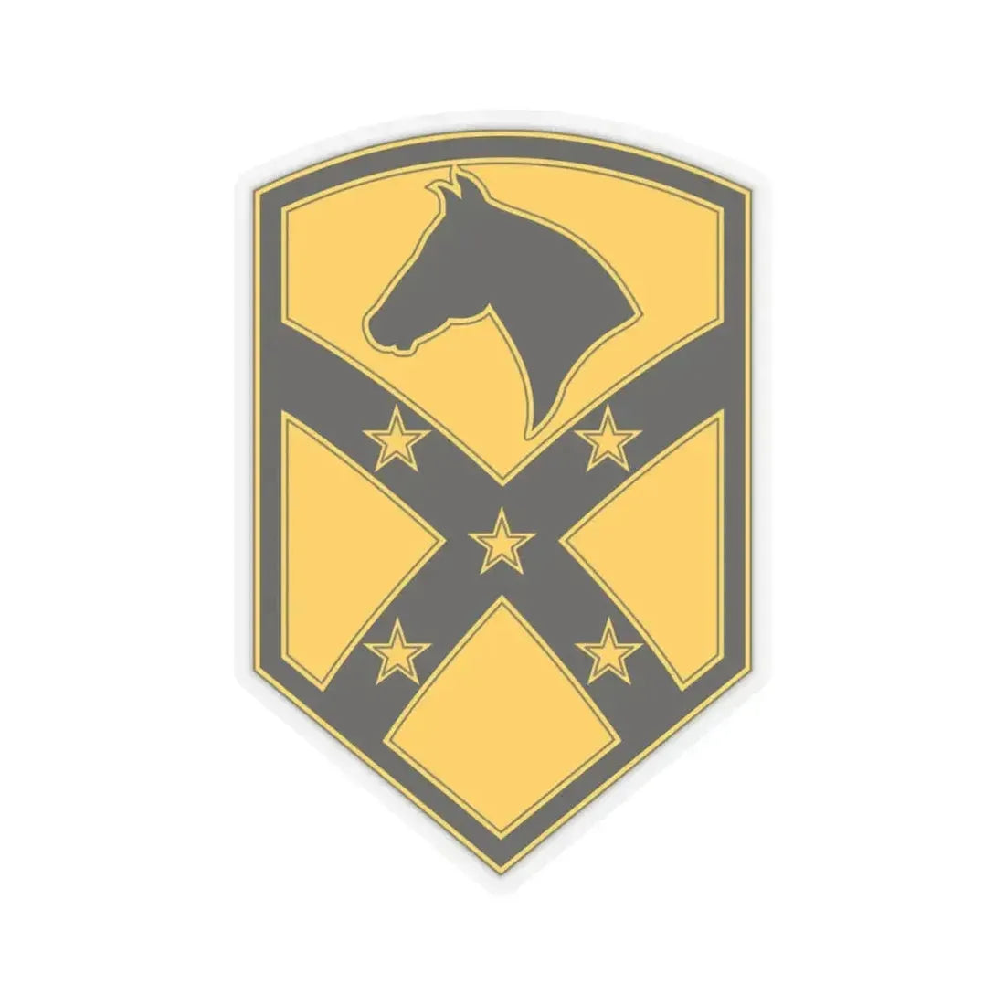 15 Sustainment Brigade (U.S. Army) STICKER Vinyl Kiss-Cut Decal 6 Inch Transparent - The Sticker Space