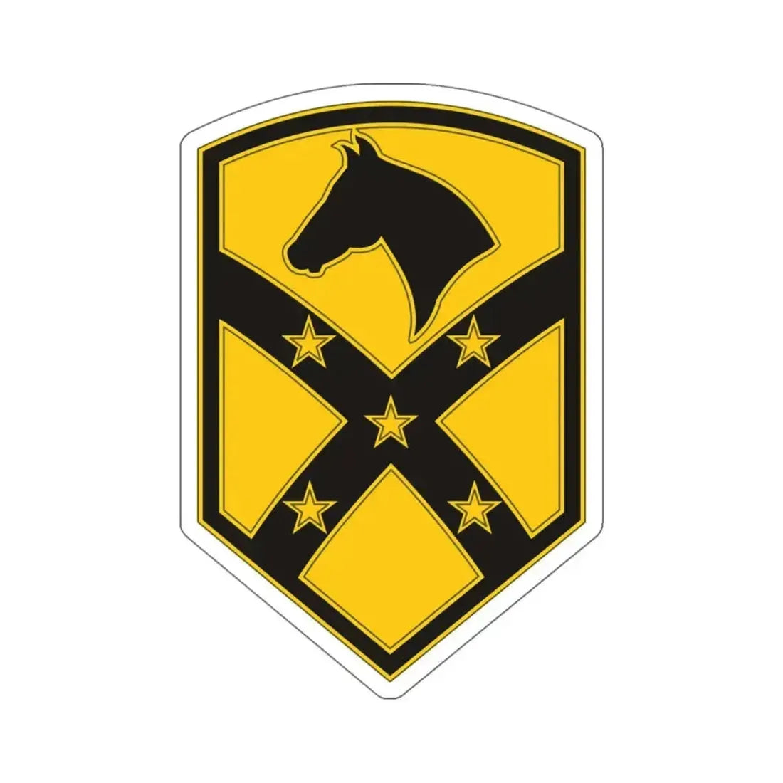 15 Sustainment Brigade (U.S. Army) STICKER Vinyl Kiss-Cut Decal 6 Inch White - The Sticker Space