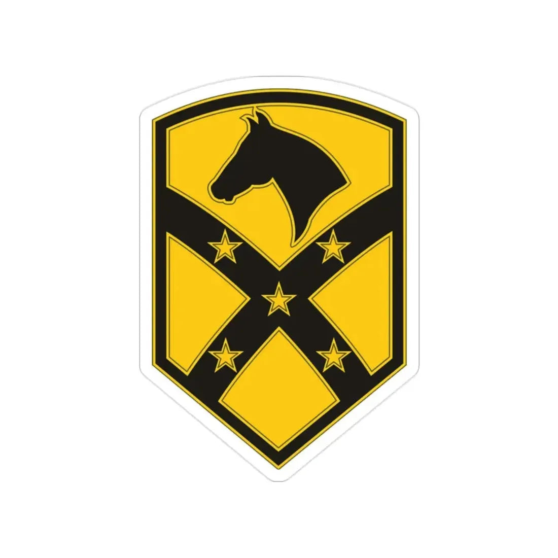 15 Sustainment Brigade (U.S. Army) Transparent STICKER Die-Cut Vinyl Decal - The Sticker Space