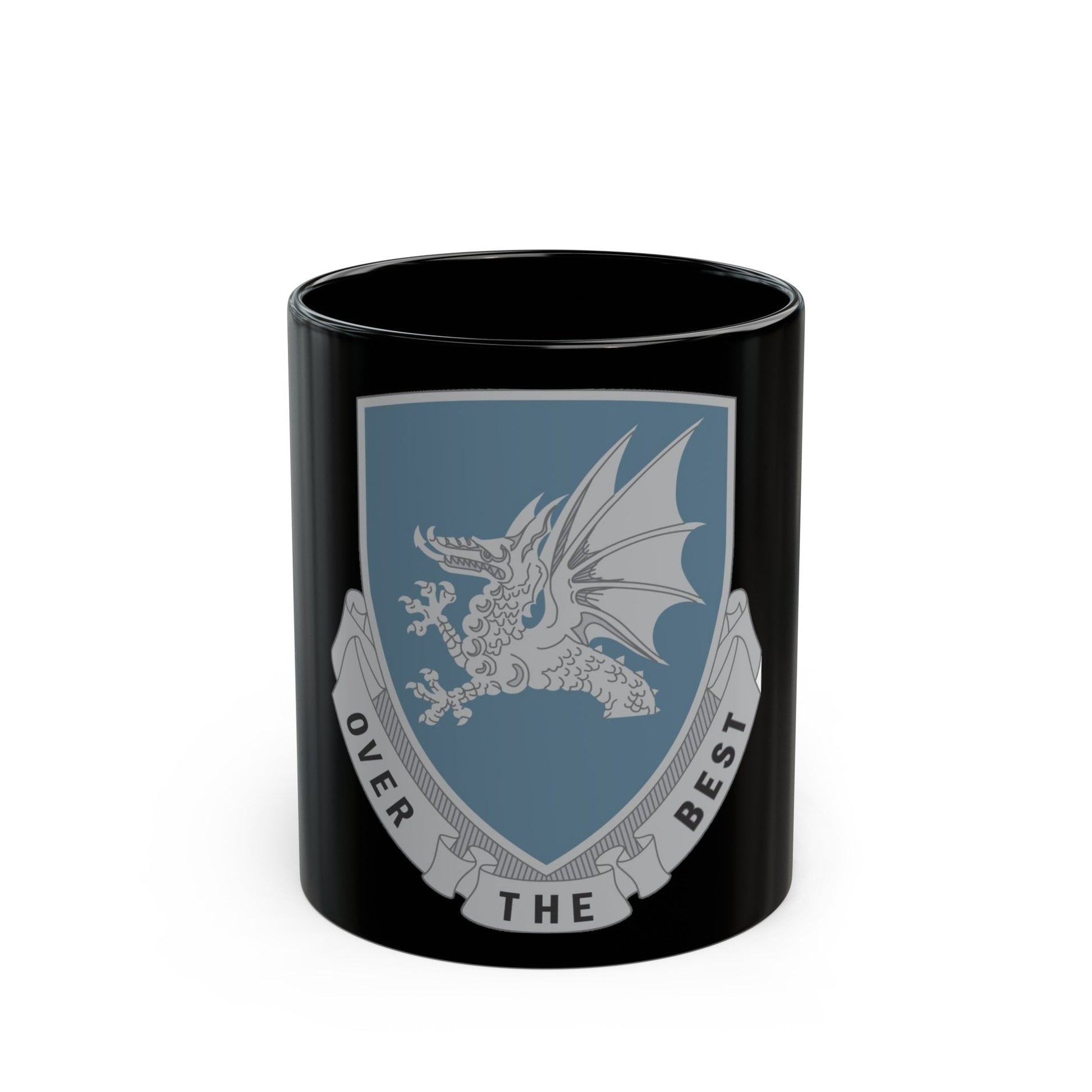 15 Transportation Battalion (U.S. Army) Black Coffee Mug-11oz-The Sticker Space