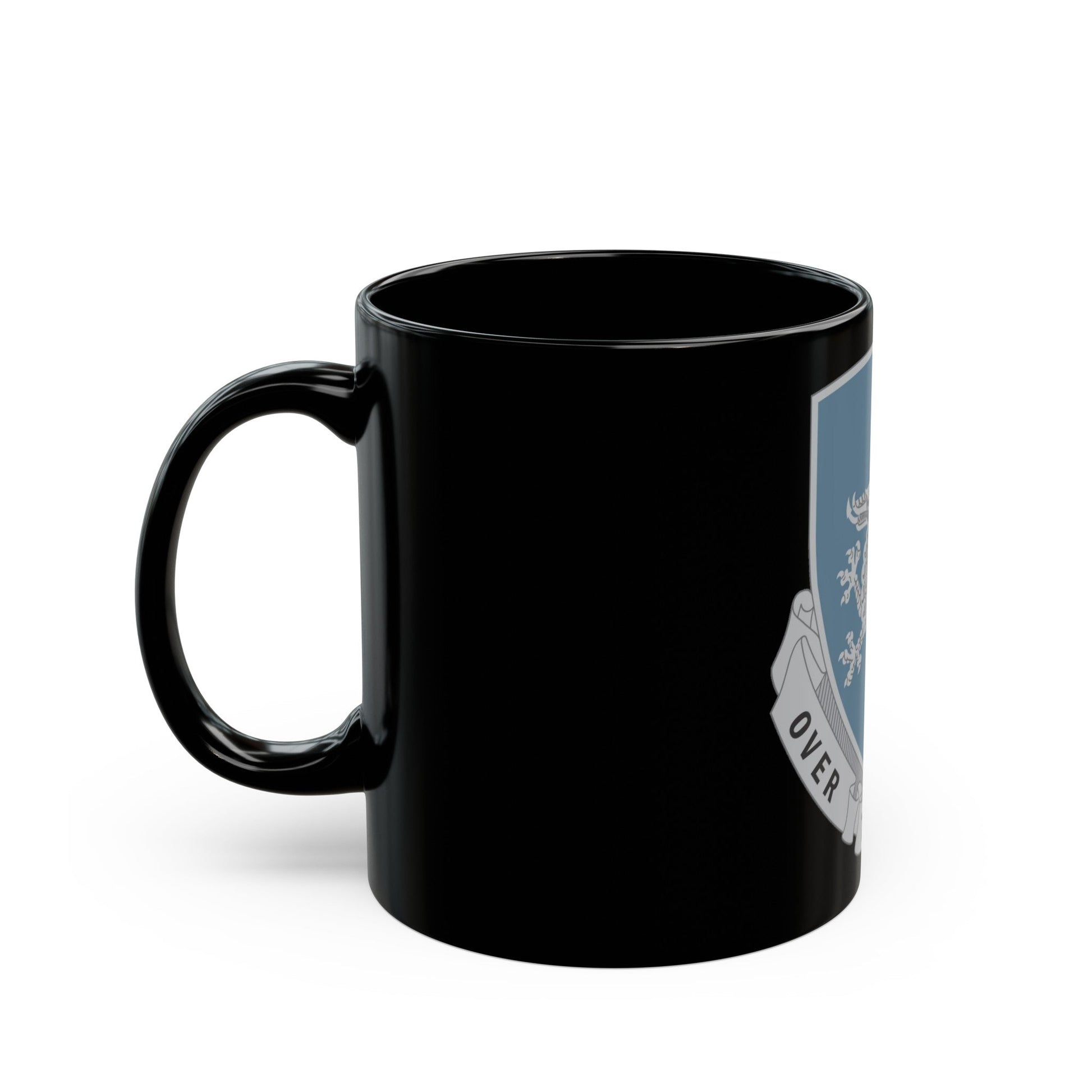 15 Transportation Battalion (U.S. Army) Black Coffee Mug-The Sticker Space