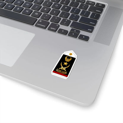 15 UAEN GEN (United Arab Emirates) (Military Rank) STICKER Vinyl Kiss-Cut Decal - The Sticker Space