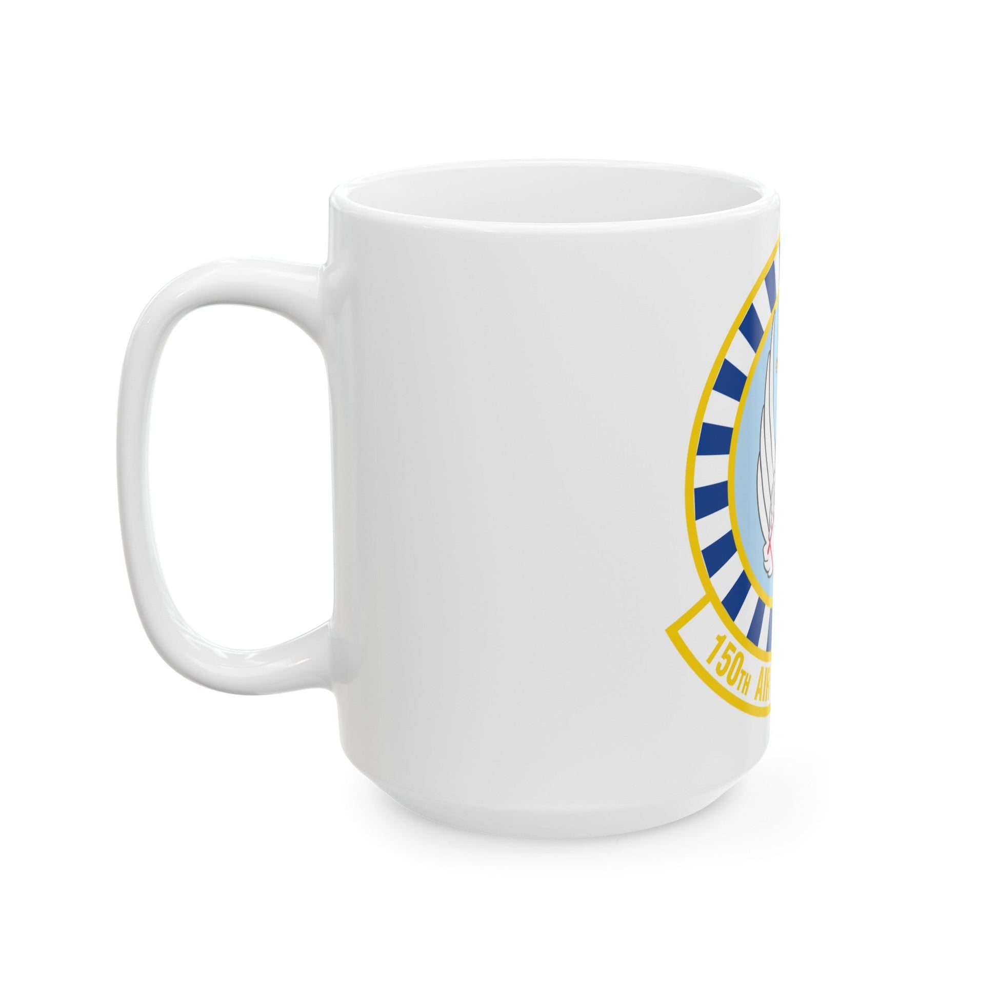 150 Air Refueling Squadron (U.S. Air Force) White Coffee Mug-The Sticker Space