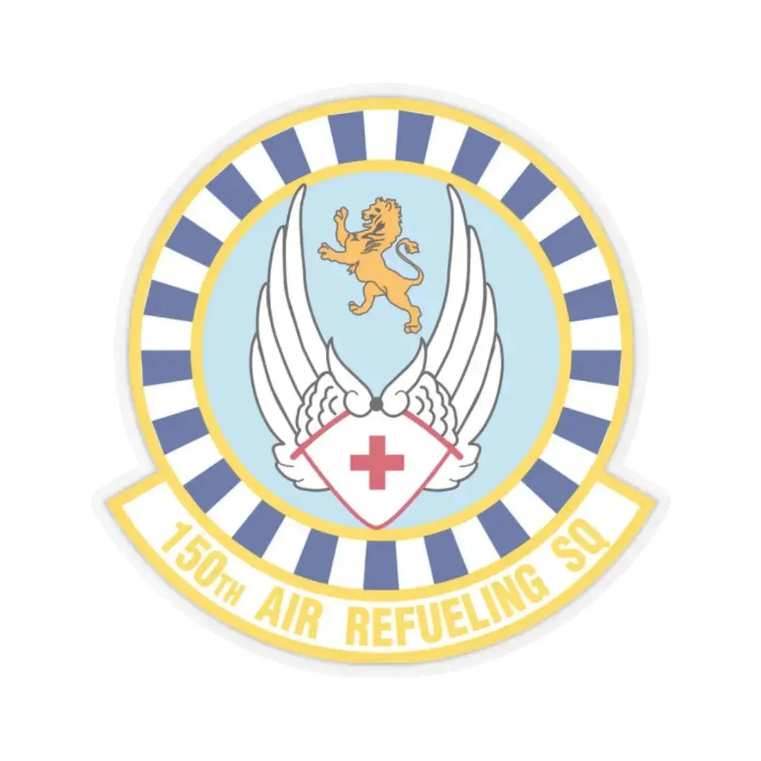 150 Air Refueling Squadron (U.S. Air Force) STICKER Vinyl Kiss-Cut Decal 2 Inch Transparent - The Sticker Space