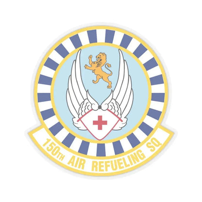 150 Air Refueling Squadron (U.S. Air Force) STICKER Vinyl Kiss-Cut Decal 4 Inch Transparent - The Sticker Space