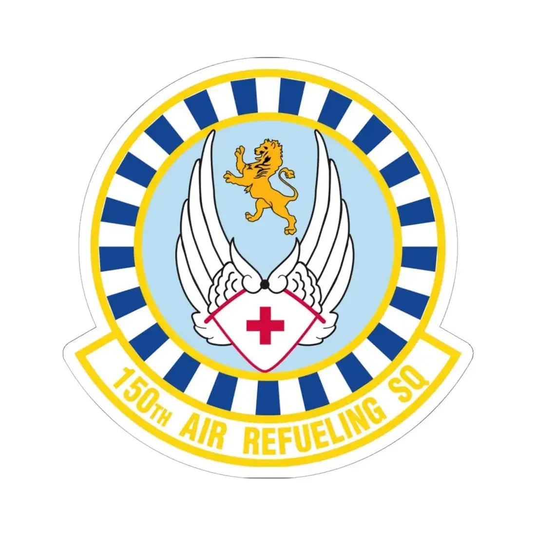 150 Air Refueling Squadron (U.S. Air Force) STICKER Vinyl Kiss-Cut Decal 6 Inch White - The Sticker Space