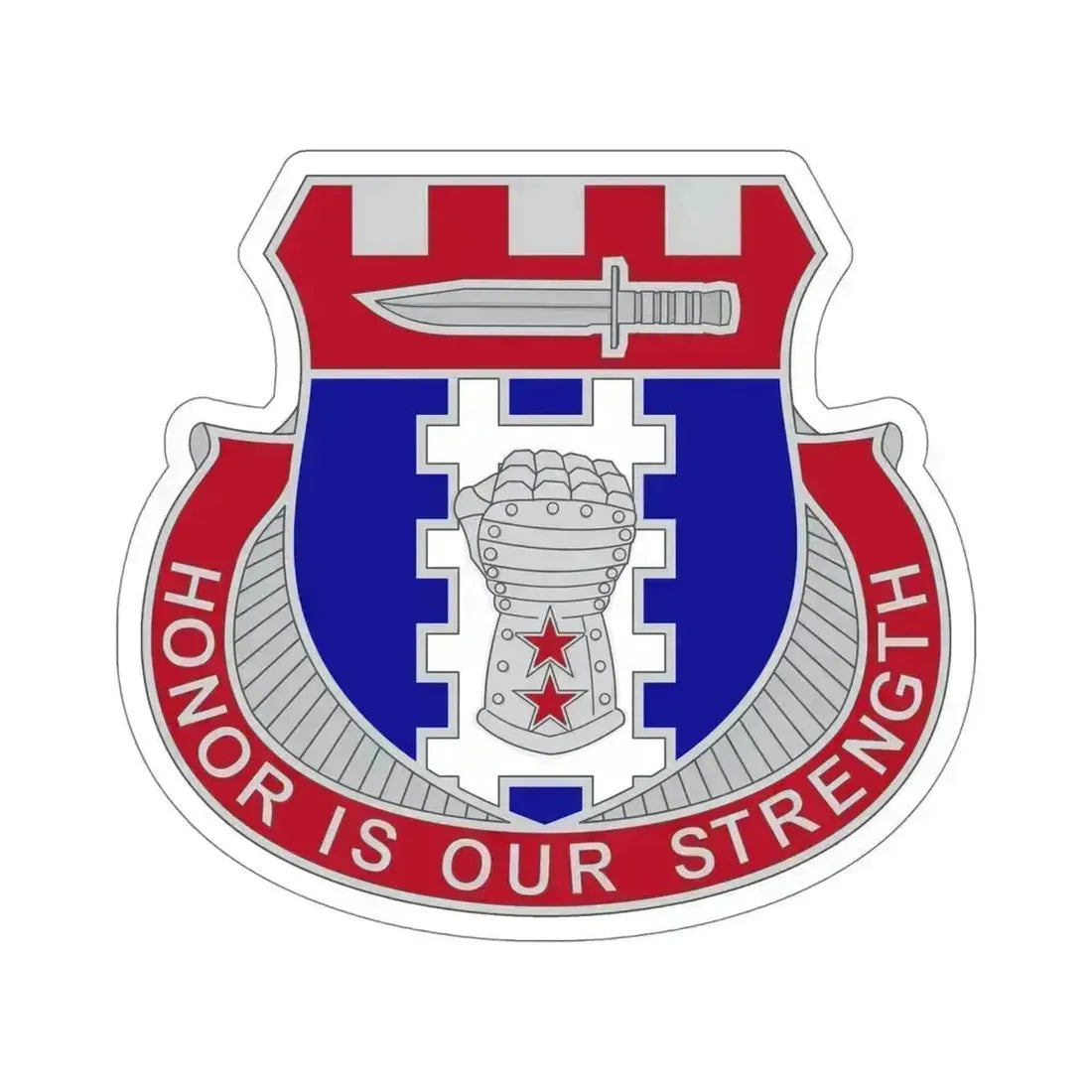 150 Engineer Battalion (U.S. Army) STICKER Vinyl Die-Cut Decal 6 Inch - The Sticker Space
