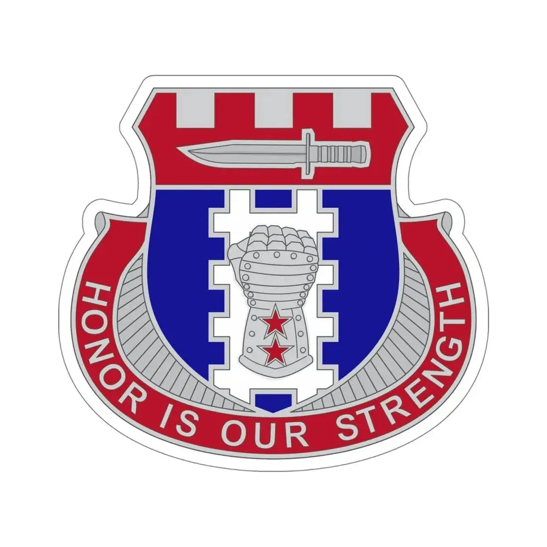 150 Engineer Battalion (U.S. Army) STICKER Vinyl Die-Cut Decal - The Sticker Space