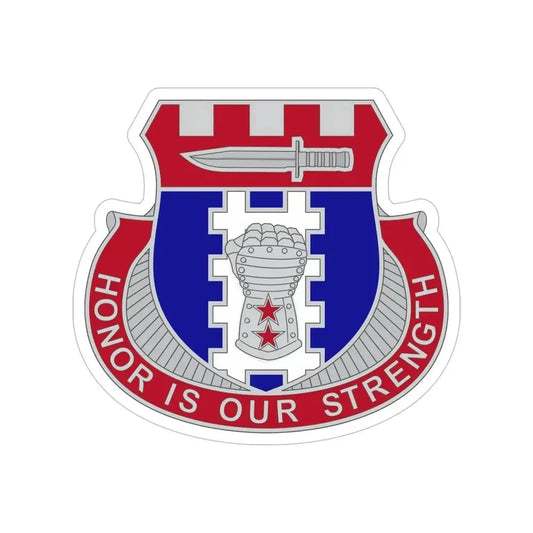150 Engineer Battalion (U.S. Army) Transparent STICKER Die-Cut Vinyl Decal 6 Inch - The Sticker Space