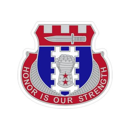 150 Engineer Battalion (U.S. Army) Transparent STICKER Die-Cut Vinyl Decal - The Sticker Space