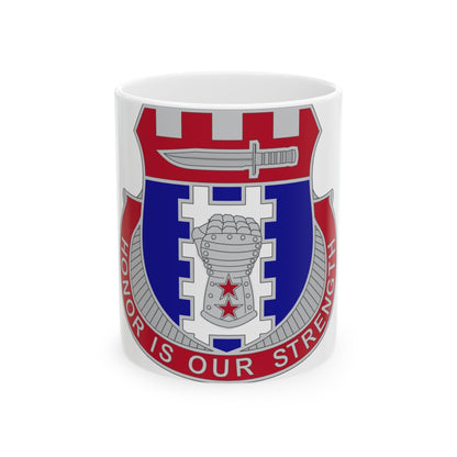 150 Engineer Battalion1 (U.S. Army) White Coffee Mug-11oz-The Sticker Space