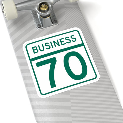 MD Route 70 Business (Maryland) (Road Sign) STICKER Vinyl Kiss-Cut Decal