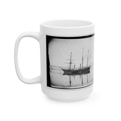 Washington, District Of Columbia. Brazilian Steamer 001 (U.S. Civil War) White Coffee Mug