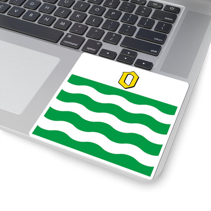 CHE Oppens Flag (Switzerland) STICKER Vinyl Kiss-Cut Decal