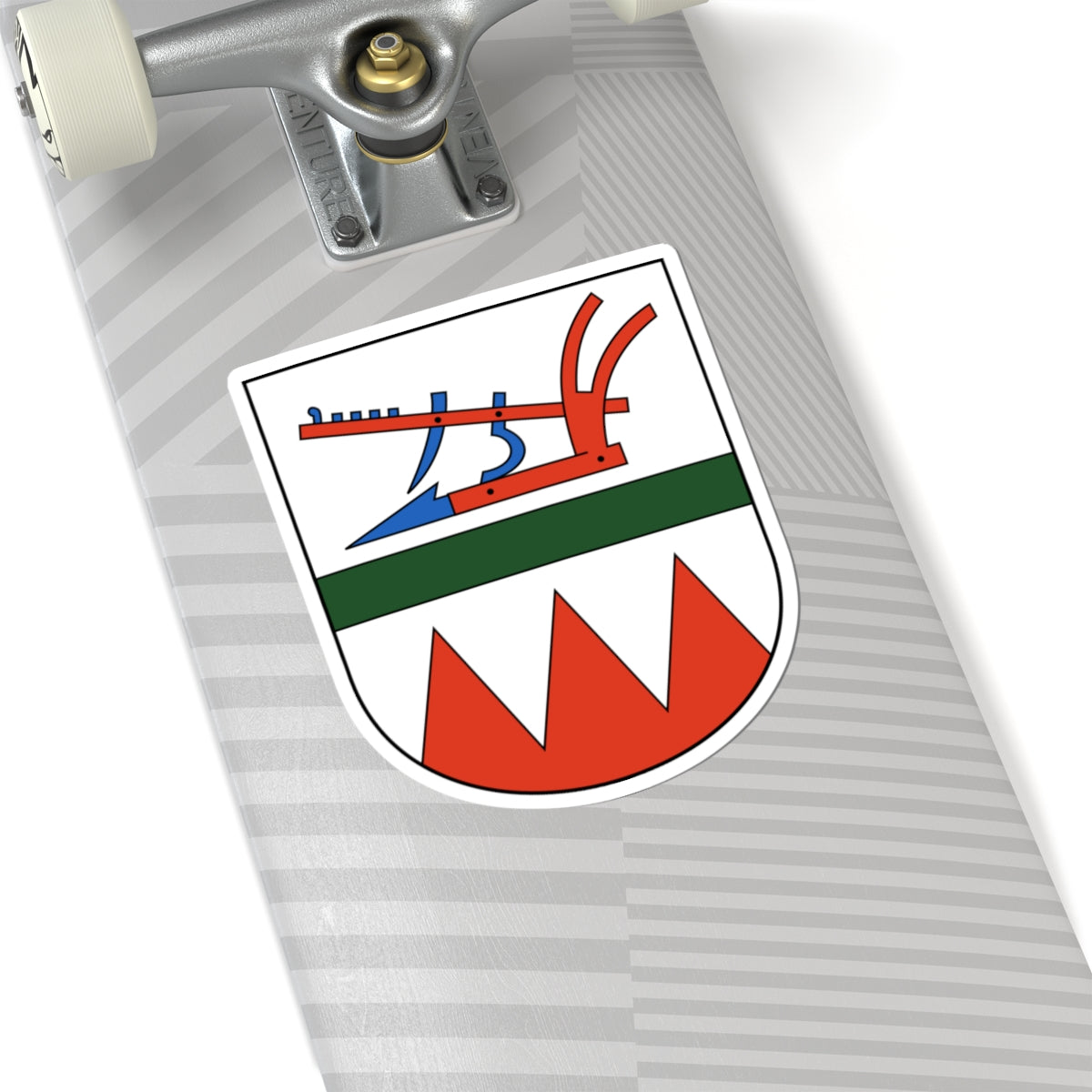 Rafz-blazon (Switzerland) (Coat of Arms) STICKER Vinyl Kiss-Cut Decal