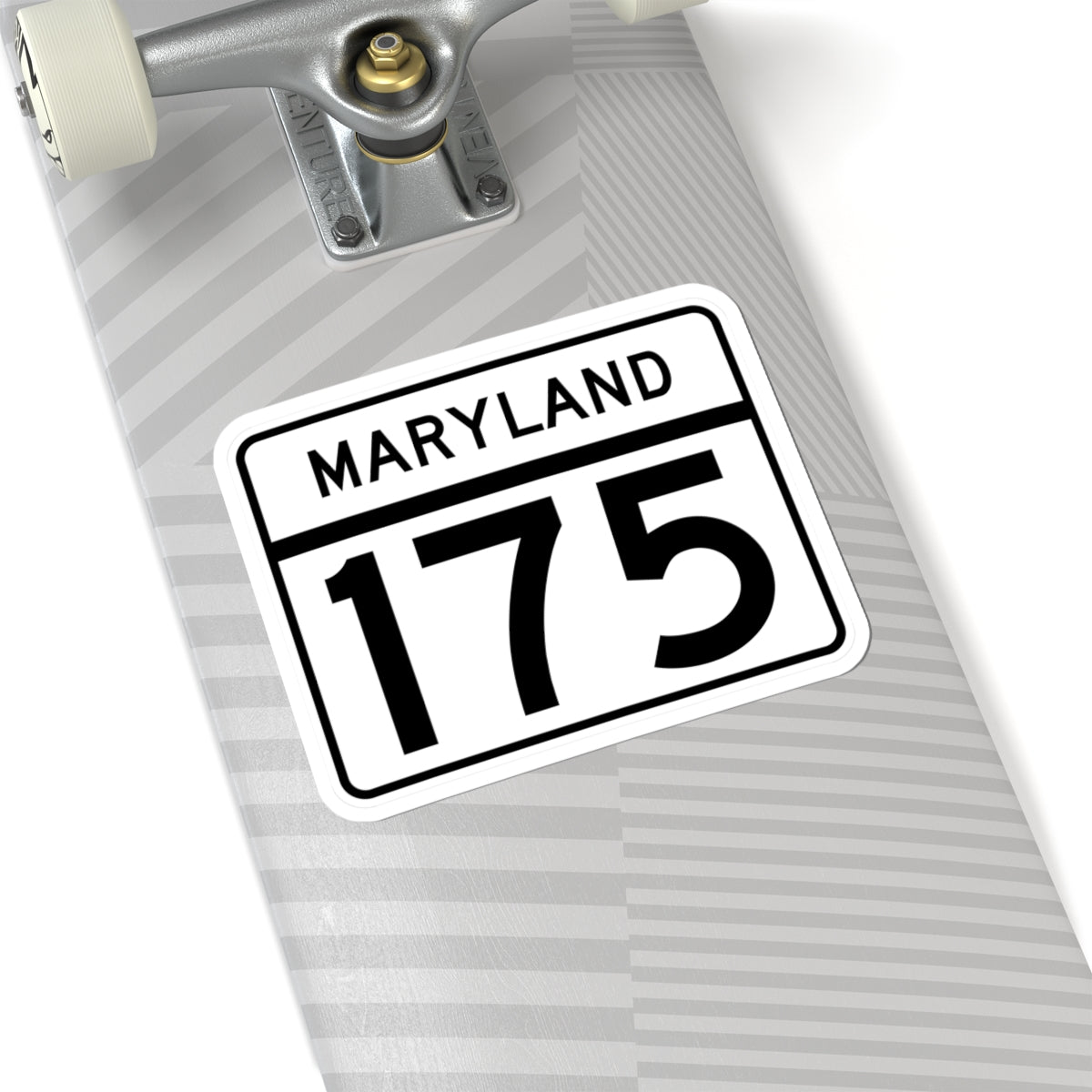 MD Route 175 (Maryland) (Road Sign) STICKER Vinyl Kiss-Cut Decal
