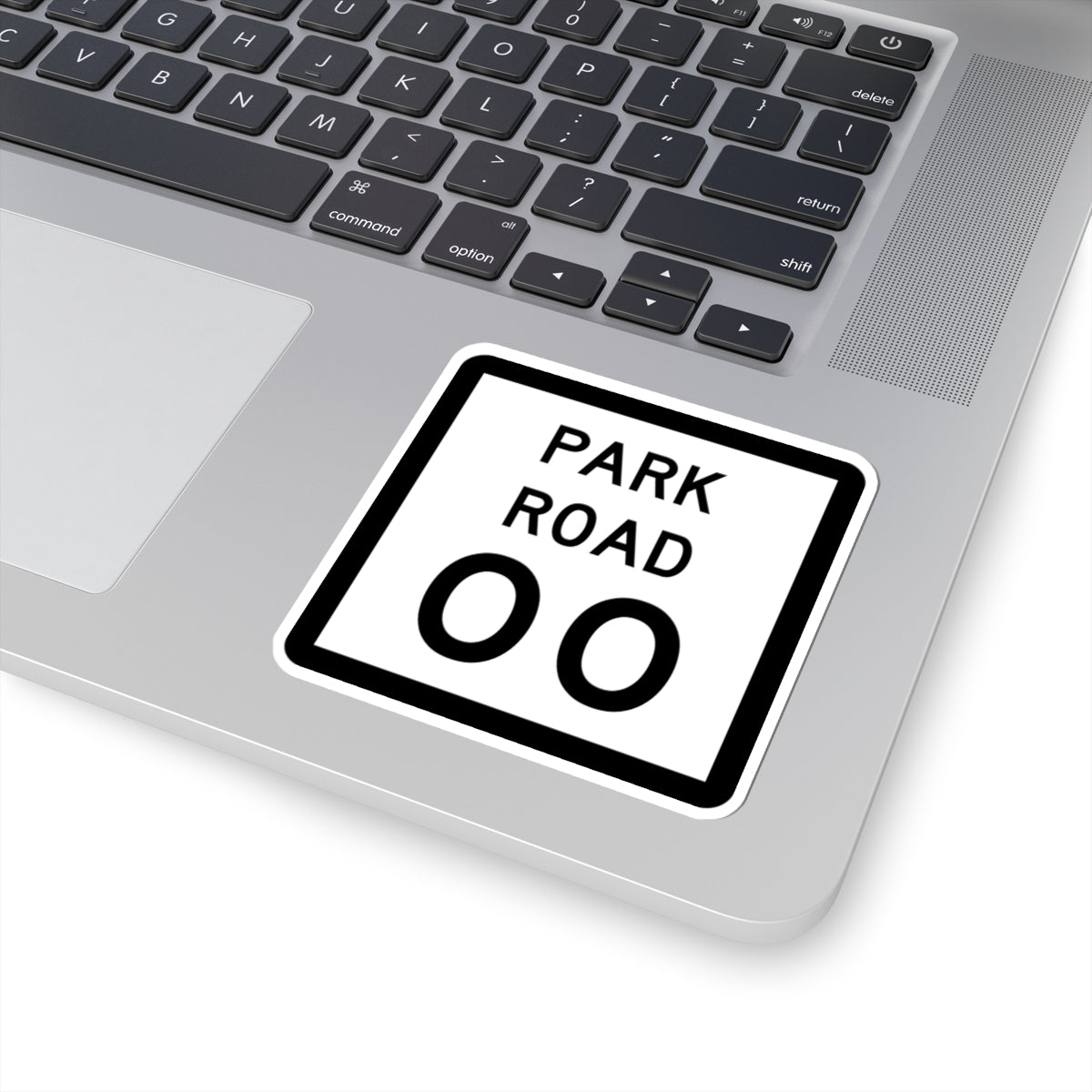Texas Park Road 00 template (Texas) (Road Sign) STICKER Vinyl Kiss-Cut Decal