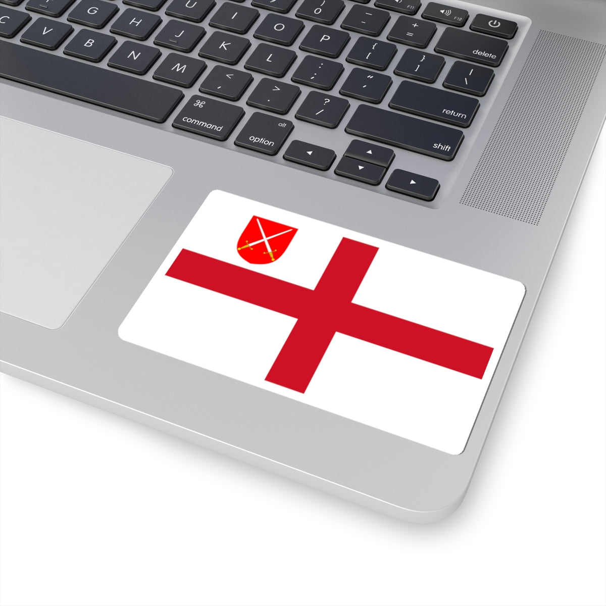 Flag of the Diocese of London (England) STICKER Vinyl Kiss-Cut Decal