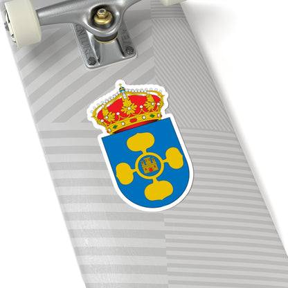 Escudo de Chodes (Spain) (Coat of Arms) STICKER Vinyl Kiss-Cut Decal