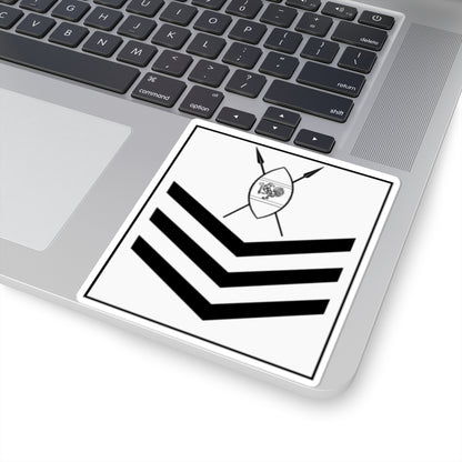 Kenya AirForce OR 7 (Kenya) (Military Rank) STICKER Vinyl Kiss-Cut Decal