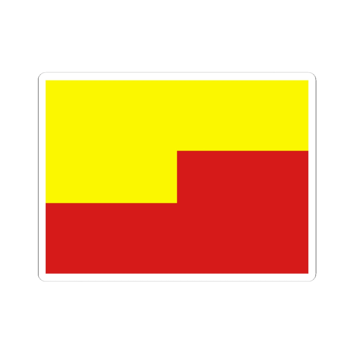 Flag of Nordkapp (Norway) STICKER Vinyl Kiss-Cut Decal