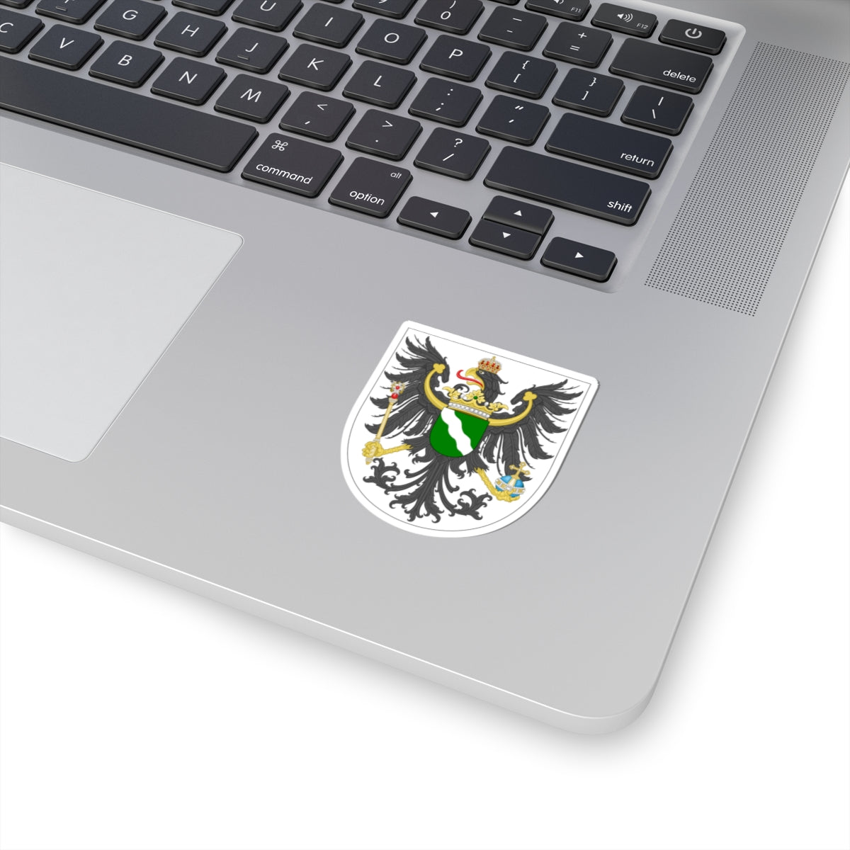 Arms of Rheinland (Denmark) (Coat of Arms) STICKER Vinyl Kiss-Cut Decal