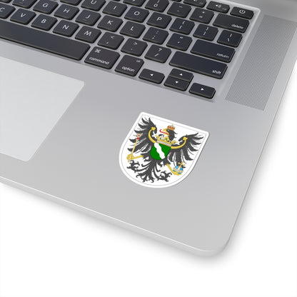 Arms of Rheinland (Denmark) (Coat of Arms) STICKER Vinyl Kiss-Cut Decal