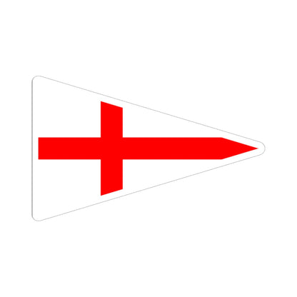 Burgee of c de mar almeria (Spain) STICKER Vinyl Kiss-Cut Decal
