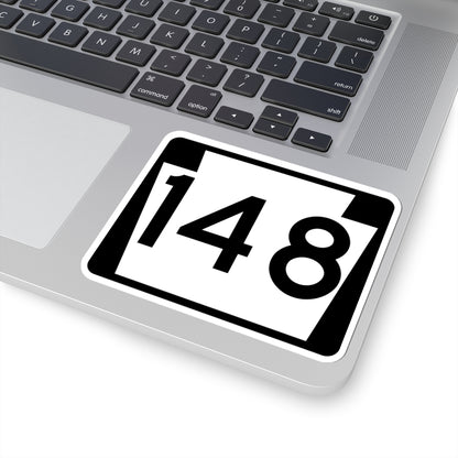 PA-148 (Pennsylvania) (Road Sign) STICKER Vinyl Kiss-Cut Decal