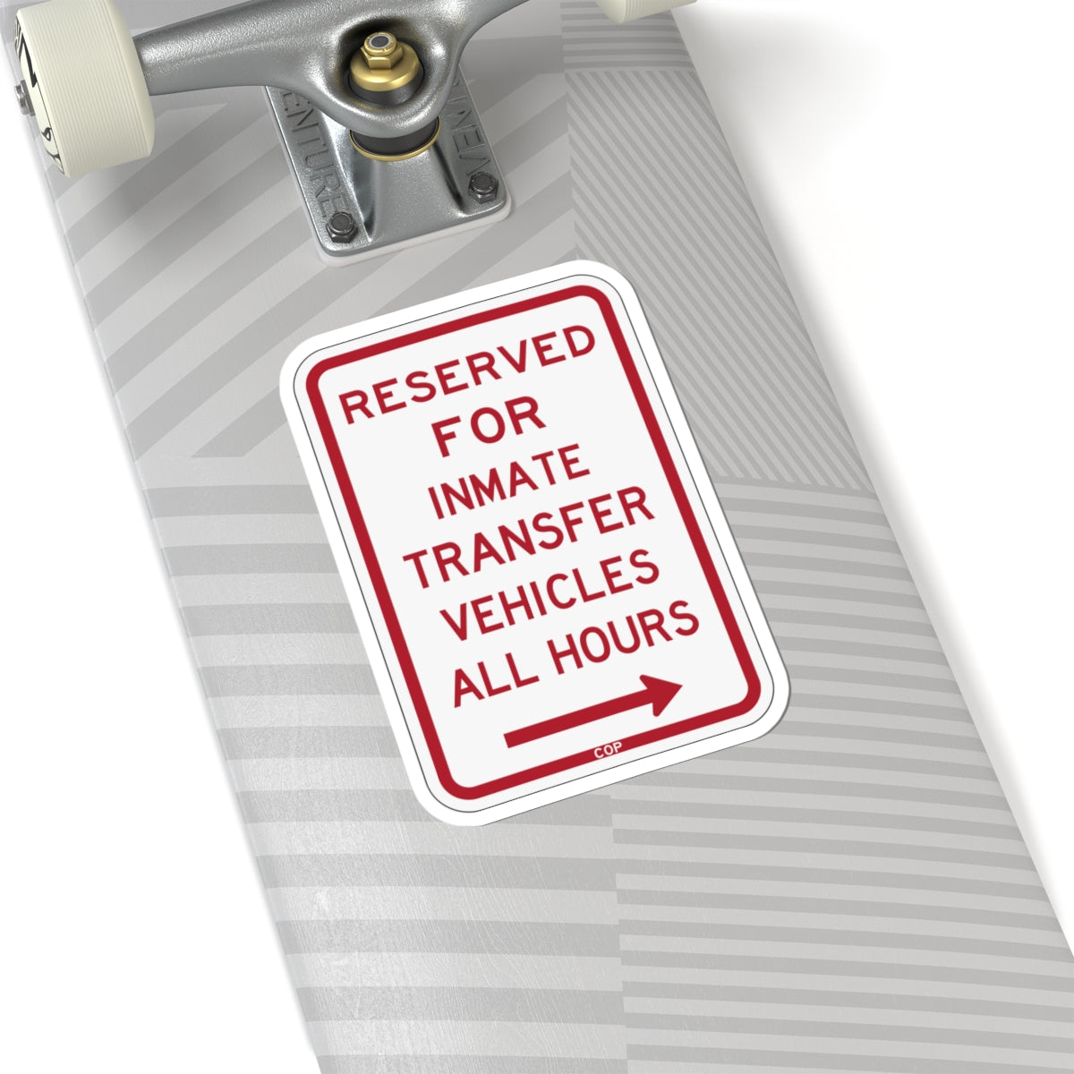 PBOT Road sign P4130R (Oregon) (Road Sign) STICKER Vinyl Kiss-Cut Decal