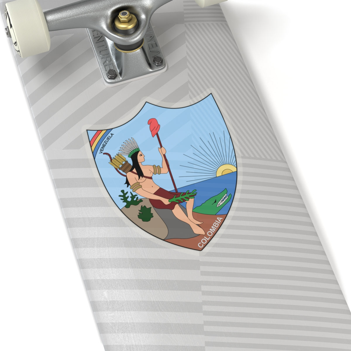 Coat of arms of Venezuela (1811) - STICKER Vinyl Kiss-Cut Decal