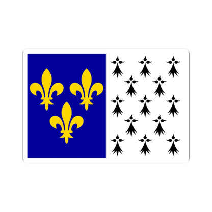 Brest flag (France) STICKER Vinyl Kiss-Cut Decal