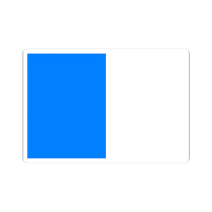 Flag of Ajaccio (France) STICKER Vinyl Kiss-Cut Decal