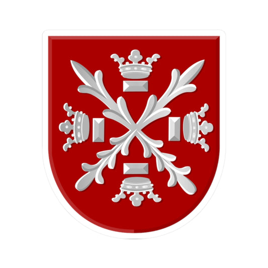 Barsingerhorn 2 wapen (Netherlands) (Coat of Arms) STICKER Vinyl Kiss-Cut Decal