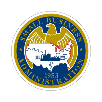 Seal of the United States Small Business Administration - STICKER Vinyl Kiss-Cut Decal