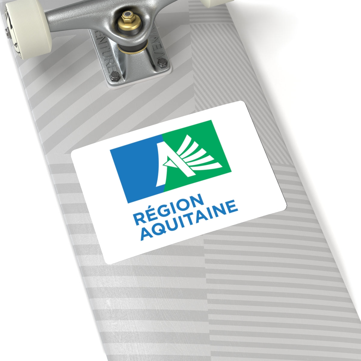 Flag of Aquitaine France 2 - STICKER Vinyl Kiss-Cut Decal