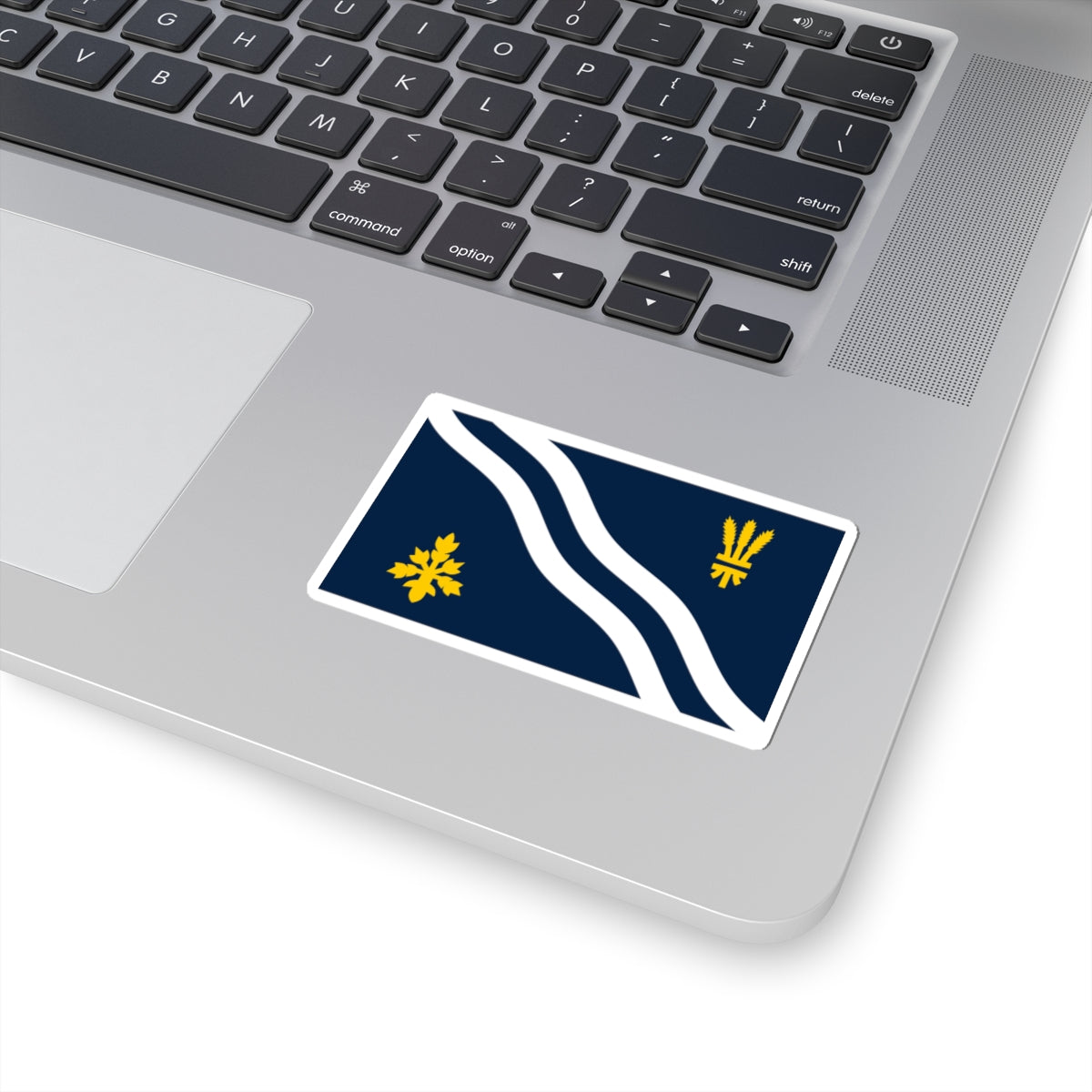 County Flag of Oxfordshire (England) STICKER Vinyl Kiss-Cut Decal