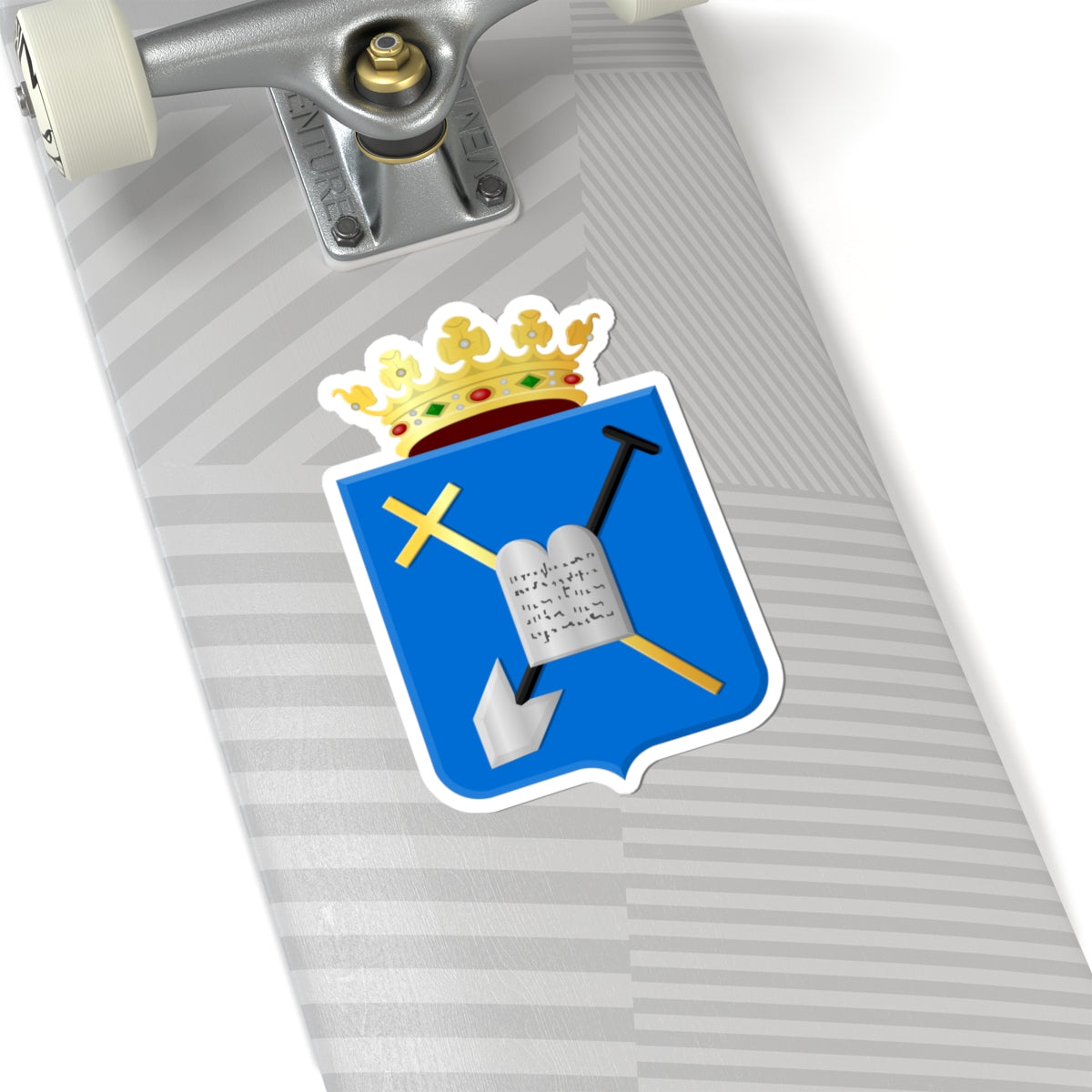 Bedum wapen (Netherlands) (Coat of Arms) STICKER Vinyl Kiss-Cut Decal