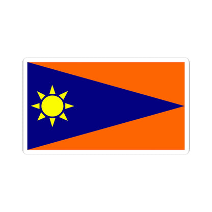 Flag of Falcon municipality (Venezuela) STICKER Vinyl Kiss-Cut Decal