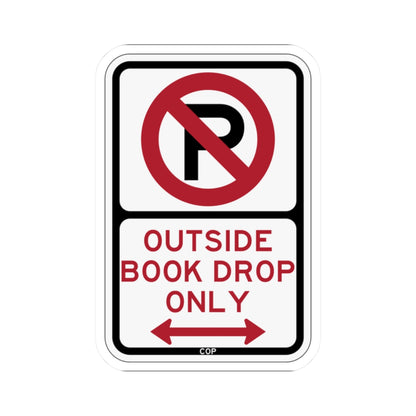 PBOT Road sign P1920D (Oregon) (Road Sign) STICKER Vinyl Kiss-Cut Decal